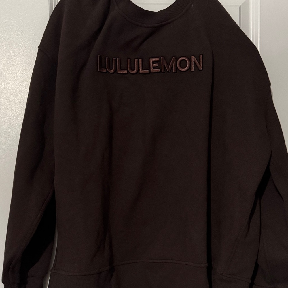 Lululemon perfectly oversized fleece crew